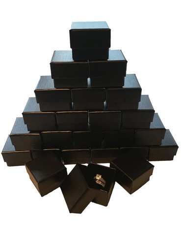 Lot black ring gift - of,