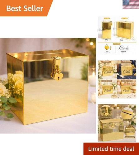 Acrylic gold mirror wedding - acrylic,